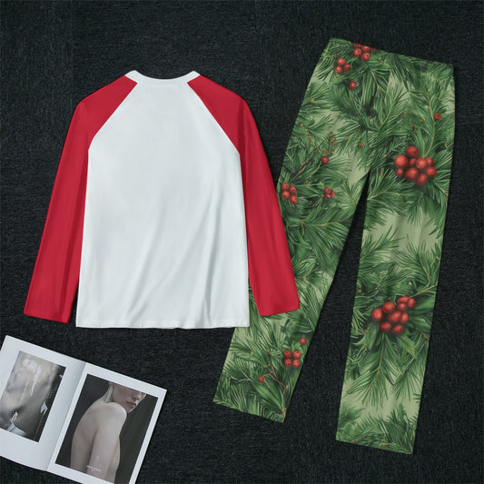 Touch Grass Women's Raglan Pajamas