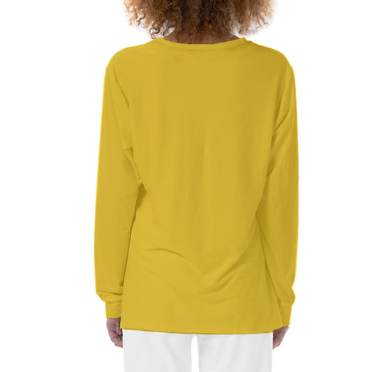 Santa and Did Womens' Pajama Tee - Yellow