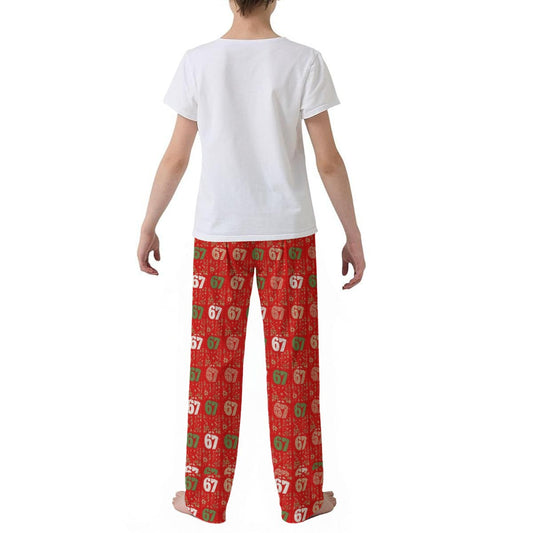 67 Red Children's Soft Pajama Pant