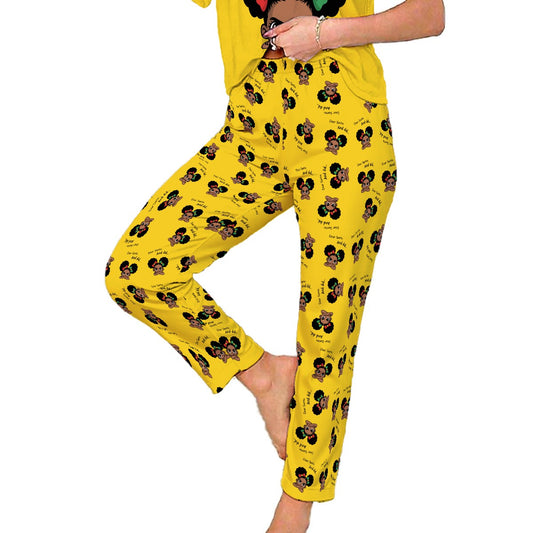 Santa And Did Women's Loungewear - Yellow