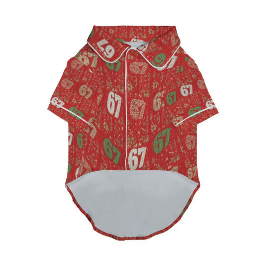67 Red Doggie Small Pajamas