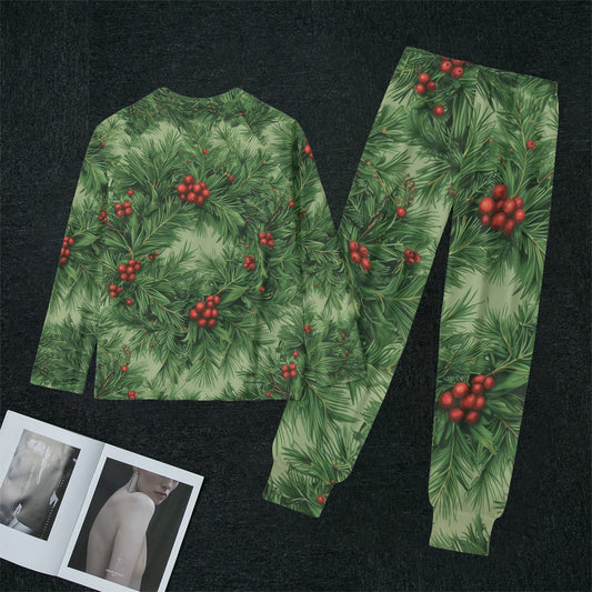 Touch Grass Green Comfy Pajamas