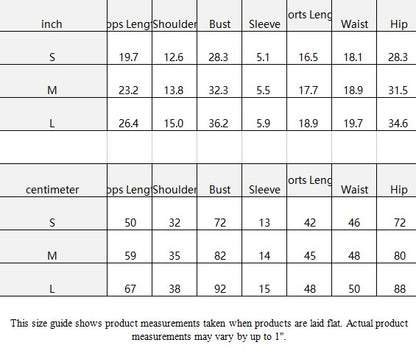 67 Red Kid's Silky Short Pajamas