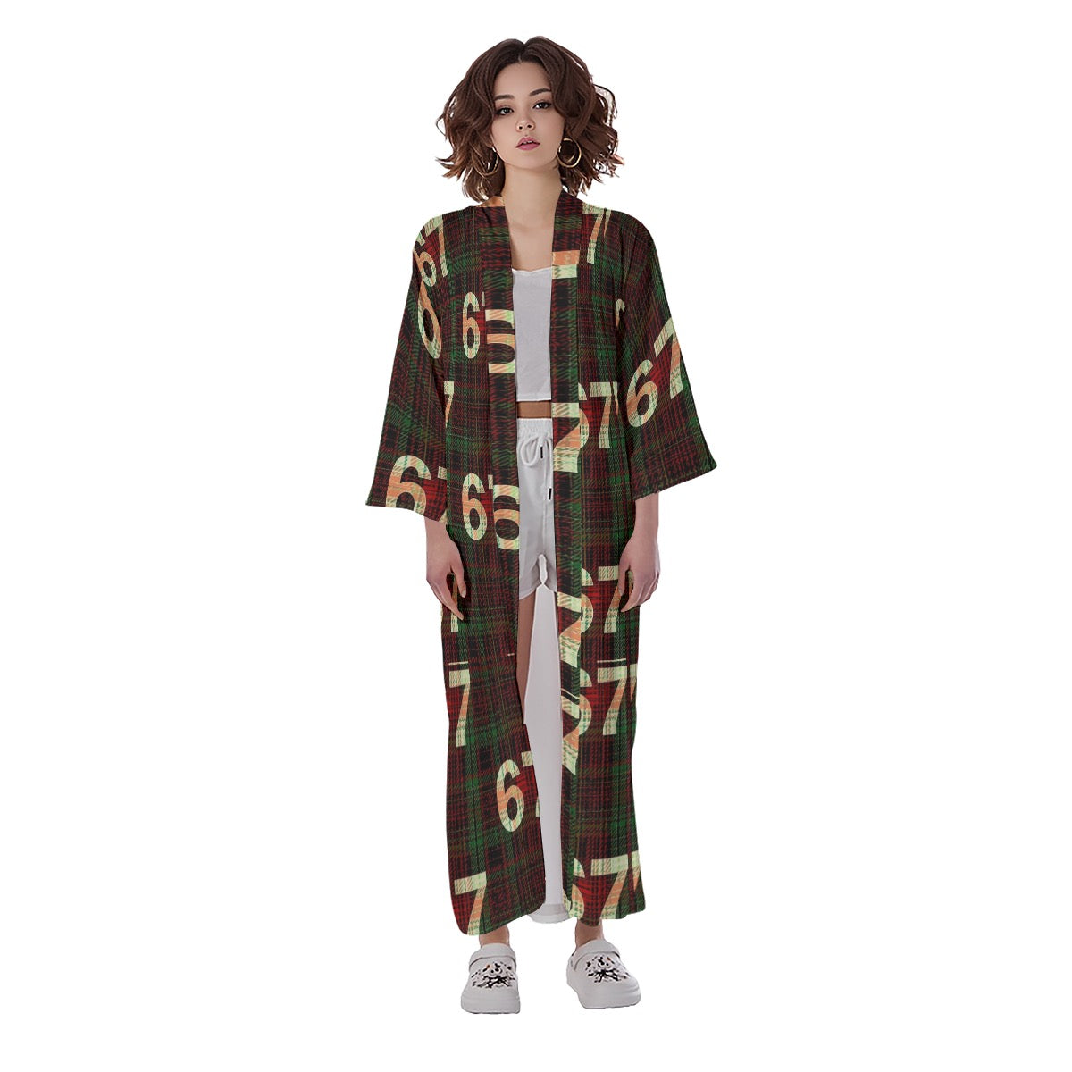 67 Women's Long Kimono Robe
