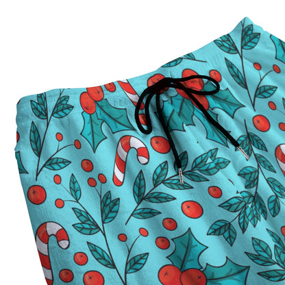 Teal Candy Canes Men