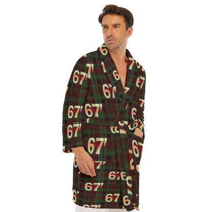 67 Men's Borg Fleece Robe