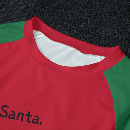 Santa And Did Women's Raglan Pajamas
