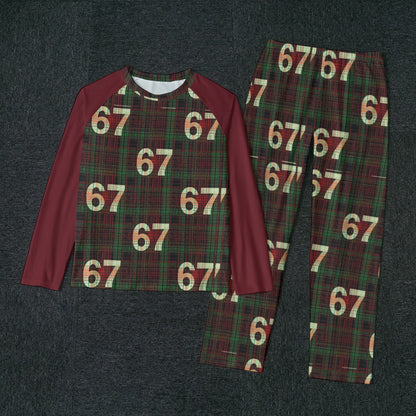 67 Men's Raglan Pajama