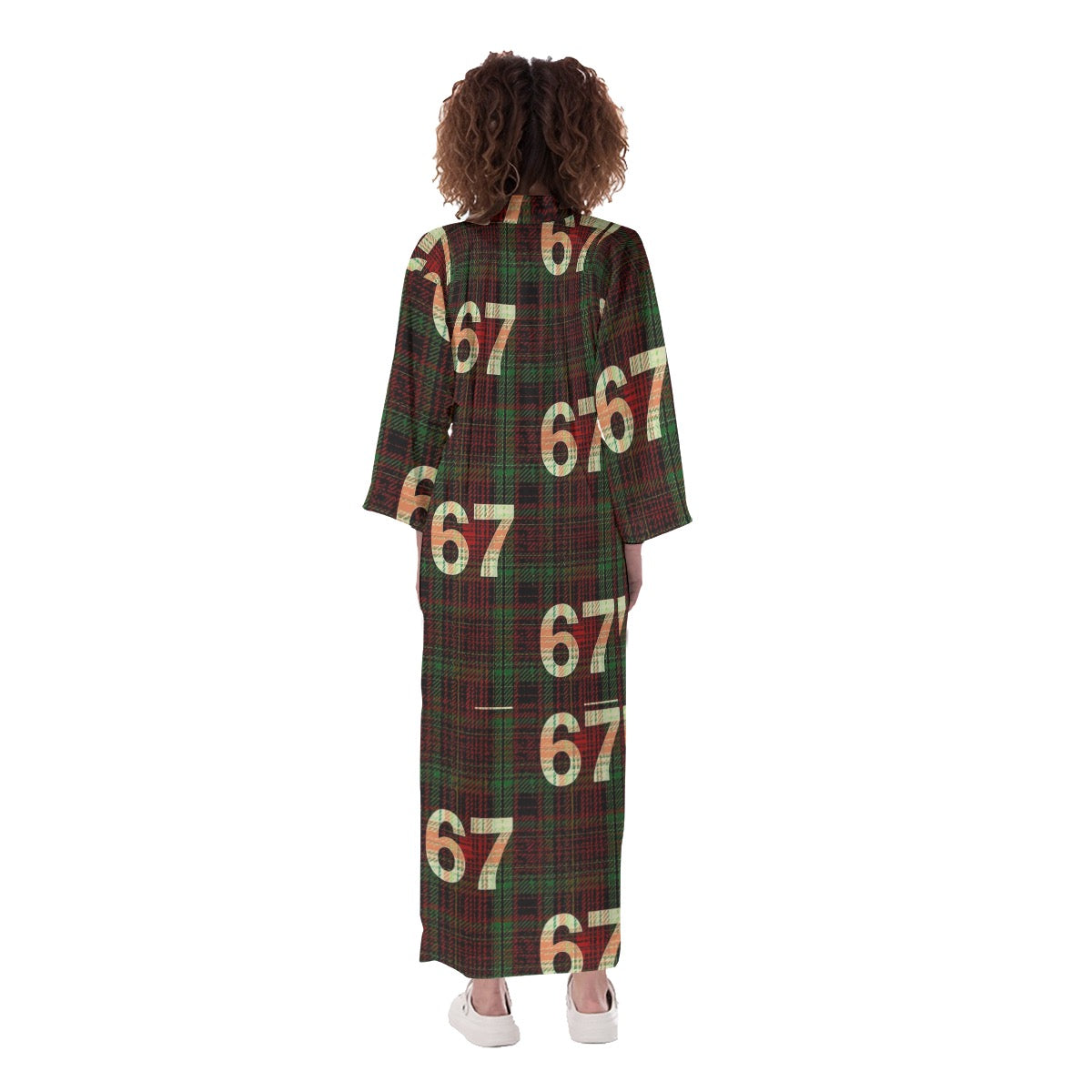 67 Women's Long Kimono Robe