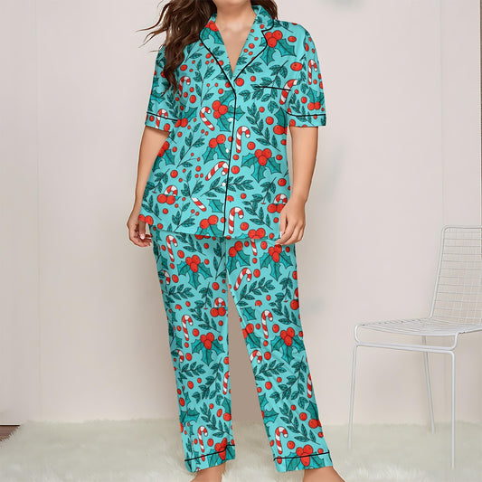 Teal Candy Canes Women