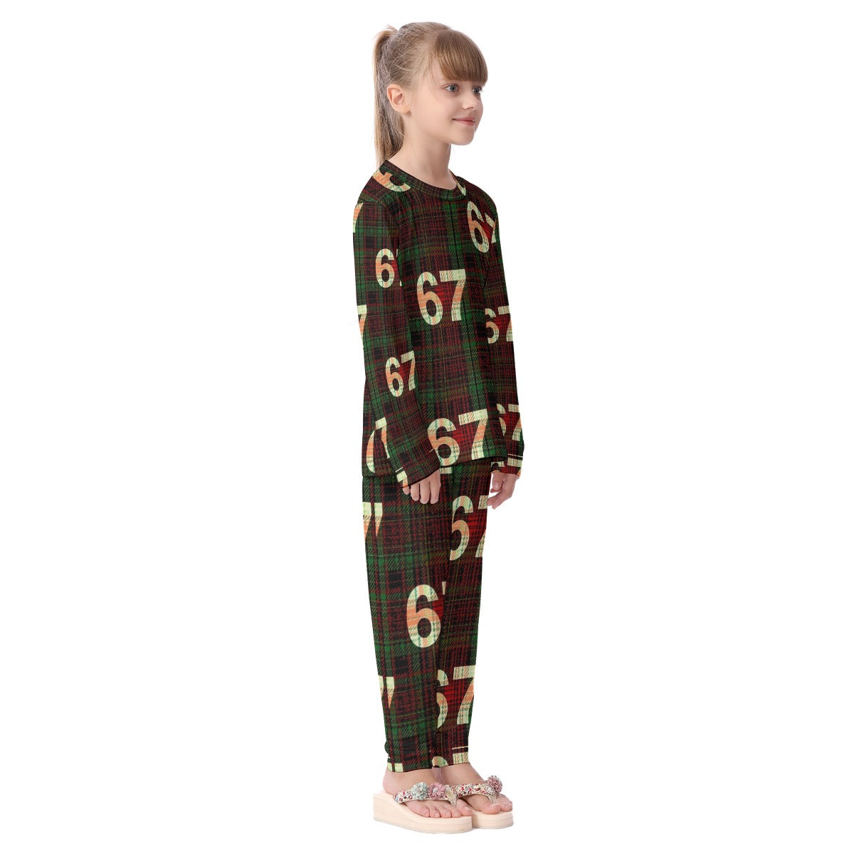 67 Kid's Plaid Pajamas