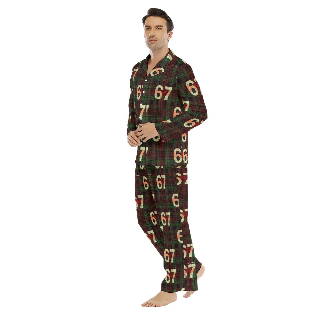 67 Lapel Pajama Men's