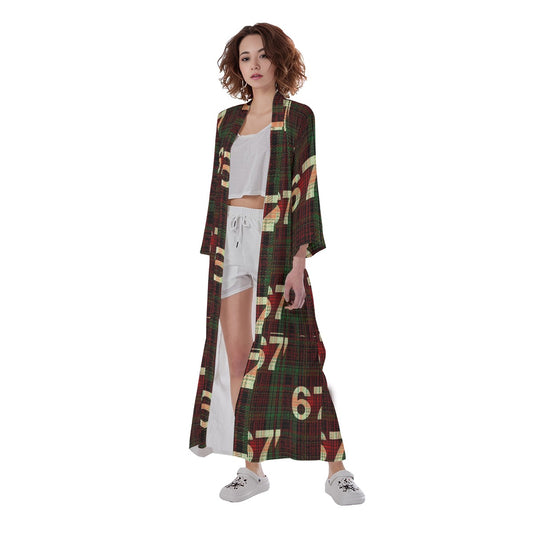 67 Women's Long Kimono Robe
