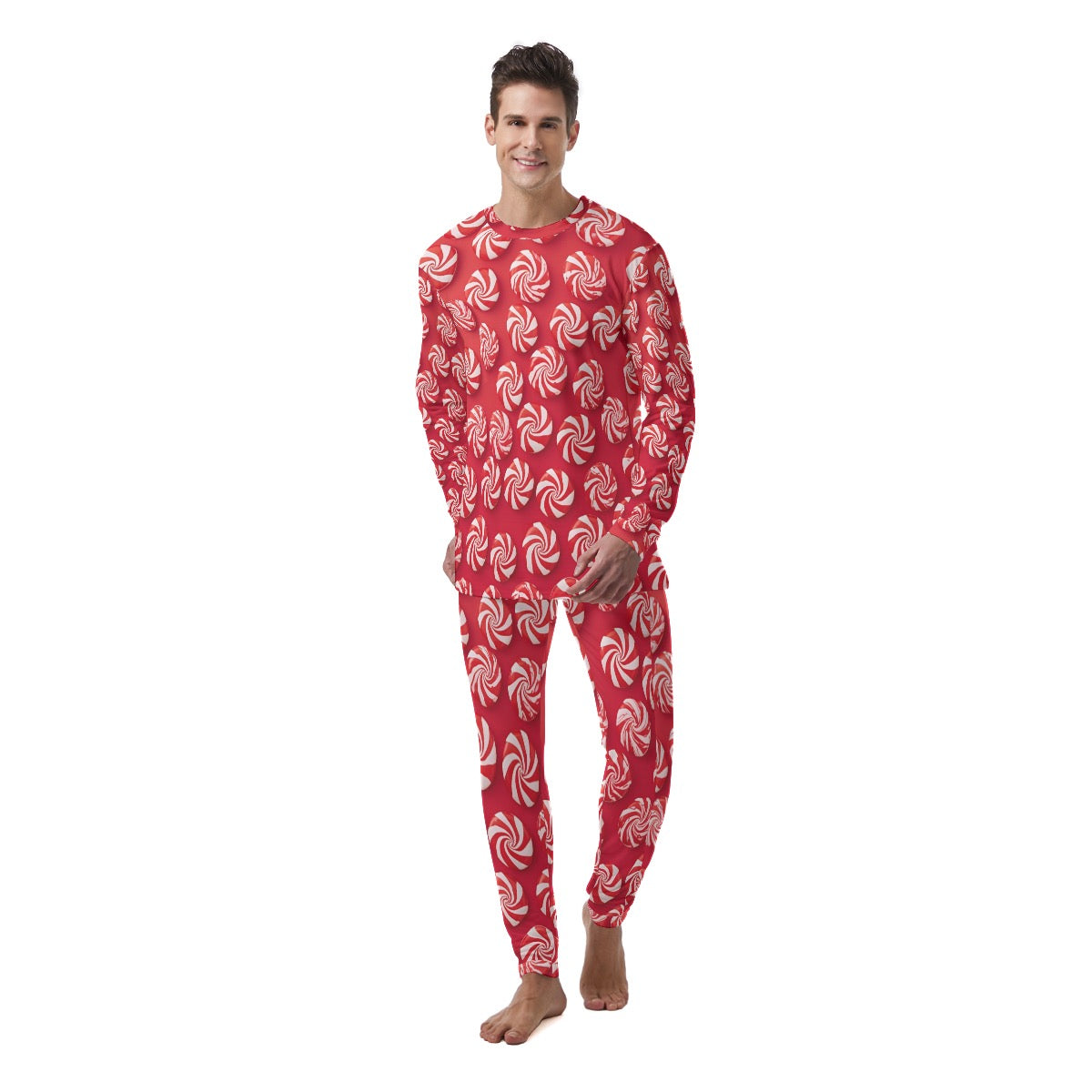 Peppermint Men's Pajamas