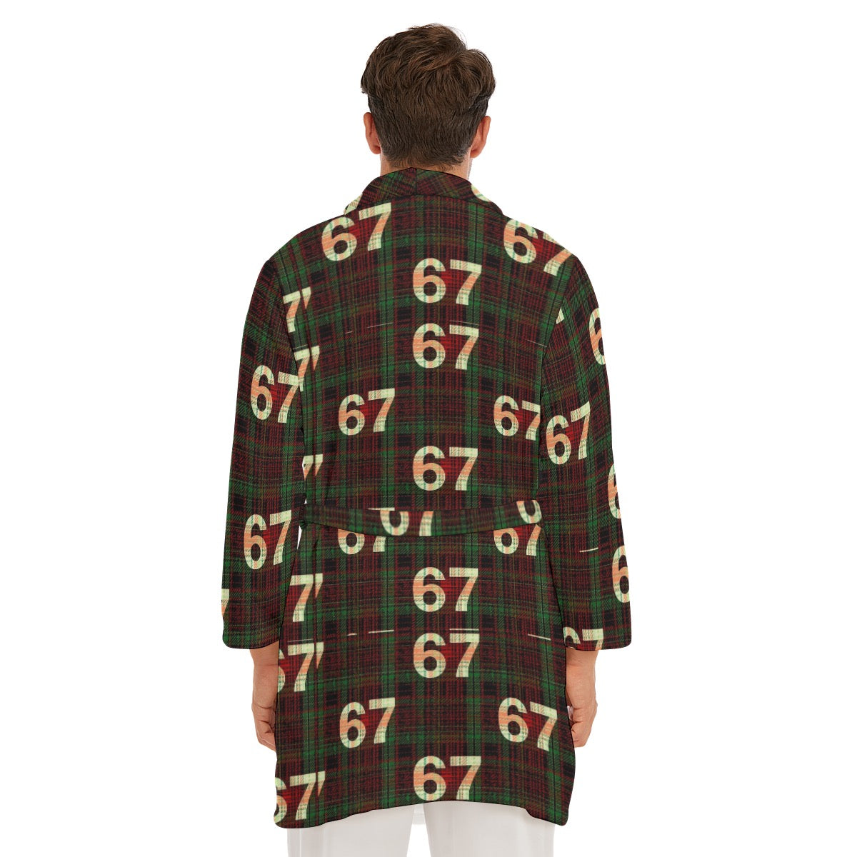 67 Men's Borg Fleece Robe