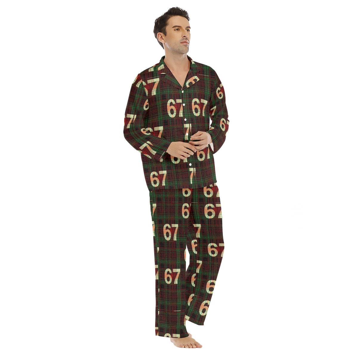67 Lapel Pajama Men's