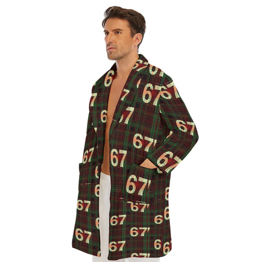67 Men's Borg Fleece Robe