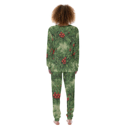 Touch Grass Green Women's Pajamas