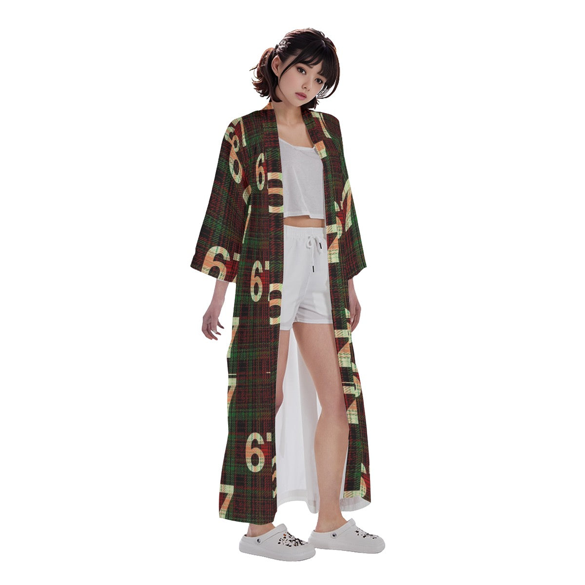 67 Women's Long Kimono Robe