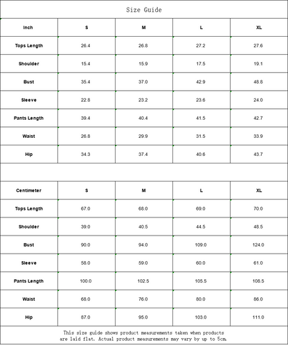 Touch Grass Women's White Top Pajamas Set