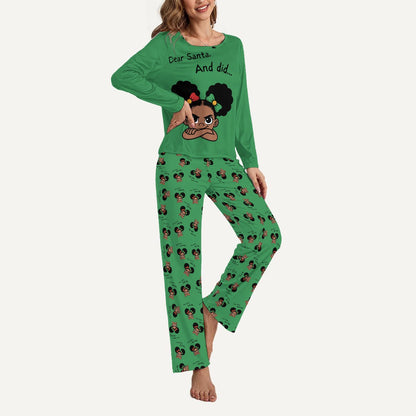 Santa And Did Women's Loungewear - Green