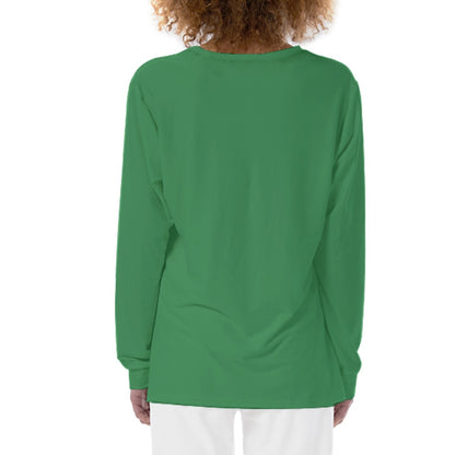 Santa and Did Women's Pajama Tee - Green