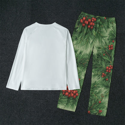 Touch Grass Men's Raglan Pajama Set