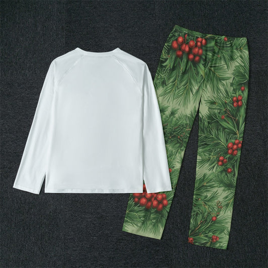 Touch Grass Men's Raglan Pajama Set