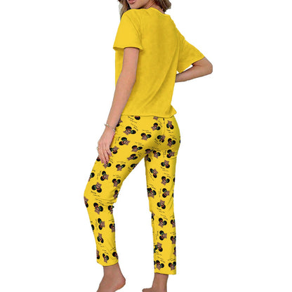 Santa And Did Women's Loungewear - Yellow