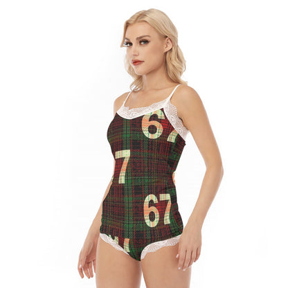 67 Women's Lace Pajama Set