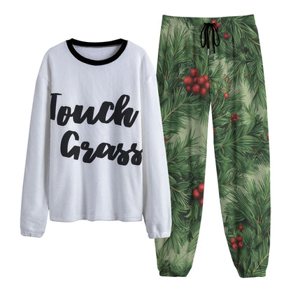 Touch Grass Thick Unisex Pajama