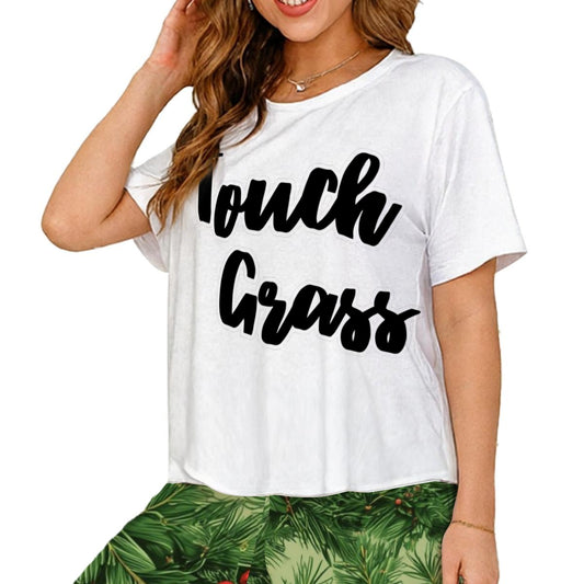 Touch Grass Cute Loungewear