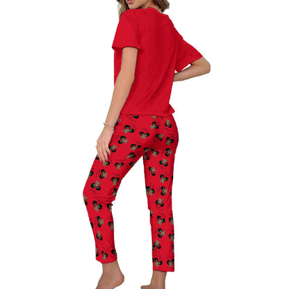 Santa And Did Loungewear - Red