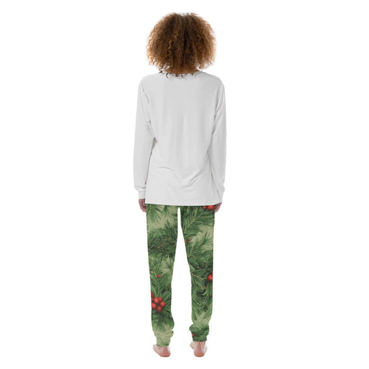 Touch Grass Pajamas White Top
