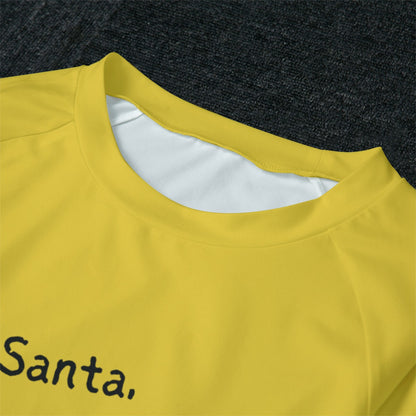Santa and Did Pajama Set - Yellow