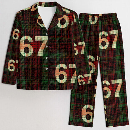 67 Women's Satin Pajama Set