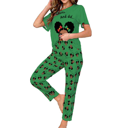 Santa And Did Women's Loungewear - Green