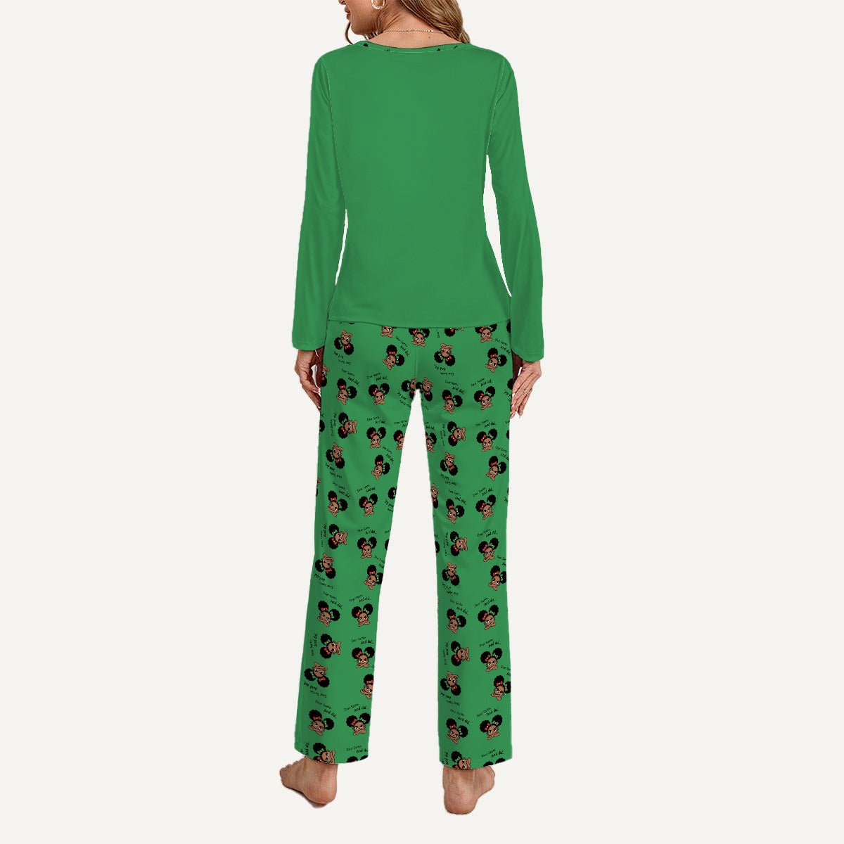 Santa And Did Women's Loungewear - Green