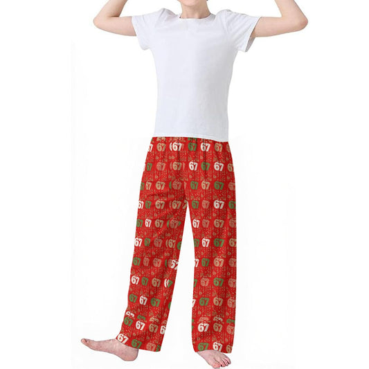 67 Red Children's Soft Pajama Pant