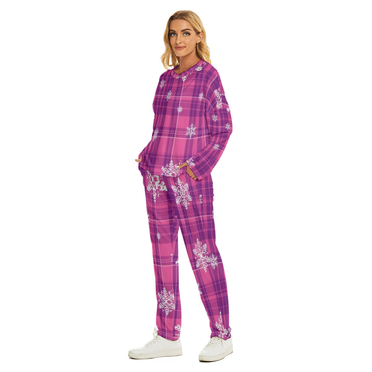 All-Over Print Women's Pajama Suit