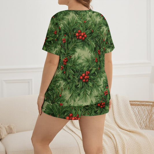 Touch Grass Women's Short Set