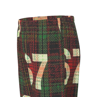 67 Women's Long Sleeve Pajama Set with Black Piping