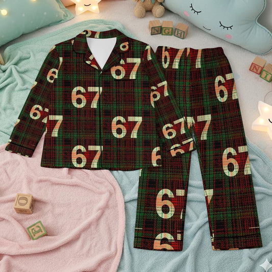 67 Children's Satin Pajama Set