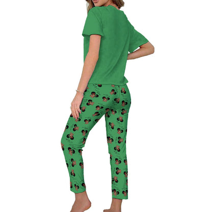 Santa And Did Women's Loungewear - Green