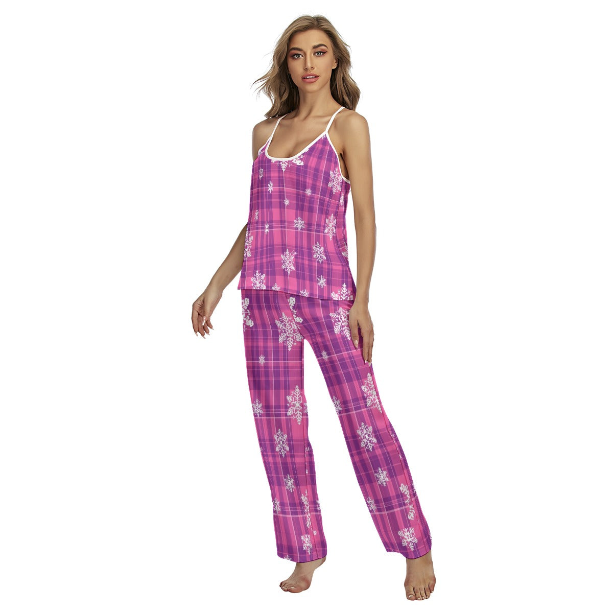 All-Over Print Women's Cami Pajamas Set