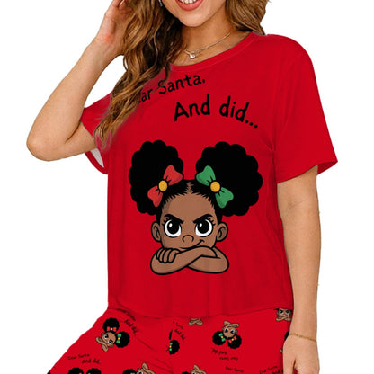 Santa And Did Loungewear - Red